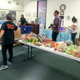 Individuals help set up for a #BaltimoreLunch event April 29, 2015, at St. Marks Church, 655 N. Bentalou St. in Baltimore, as part of Operation Help or Hush.
Charles Wade/Twitter